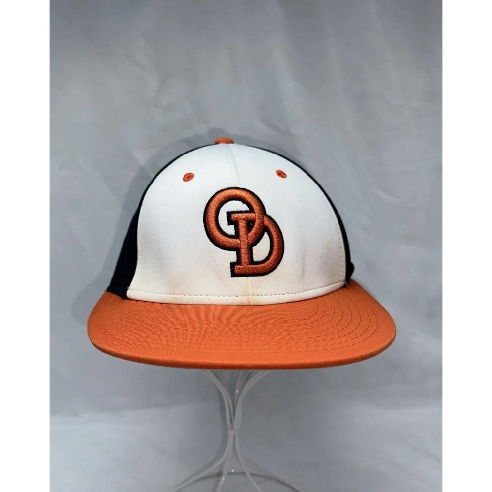 The Game Pro Style Gp402 Hat Orange/black/white Size M